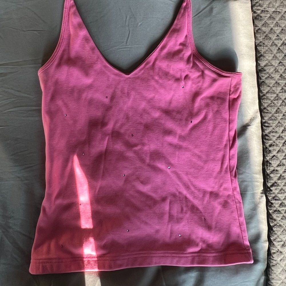 Hot Pink Gap Halter Top